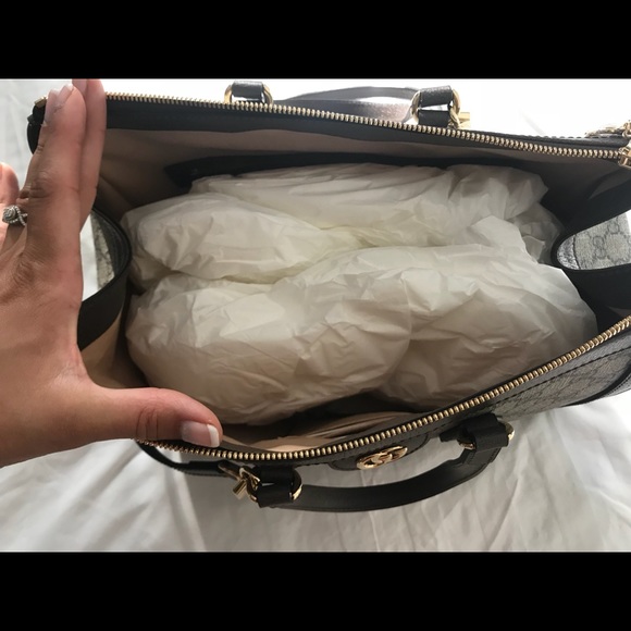 Authentic Ophidia Gucci Medium top handle bag - Picture 6 of 9